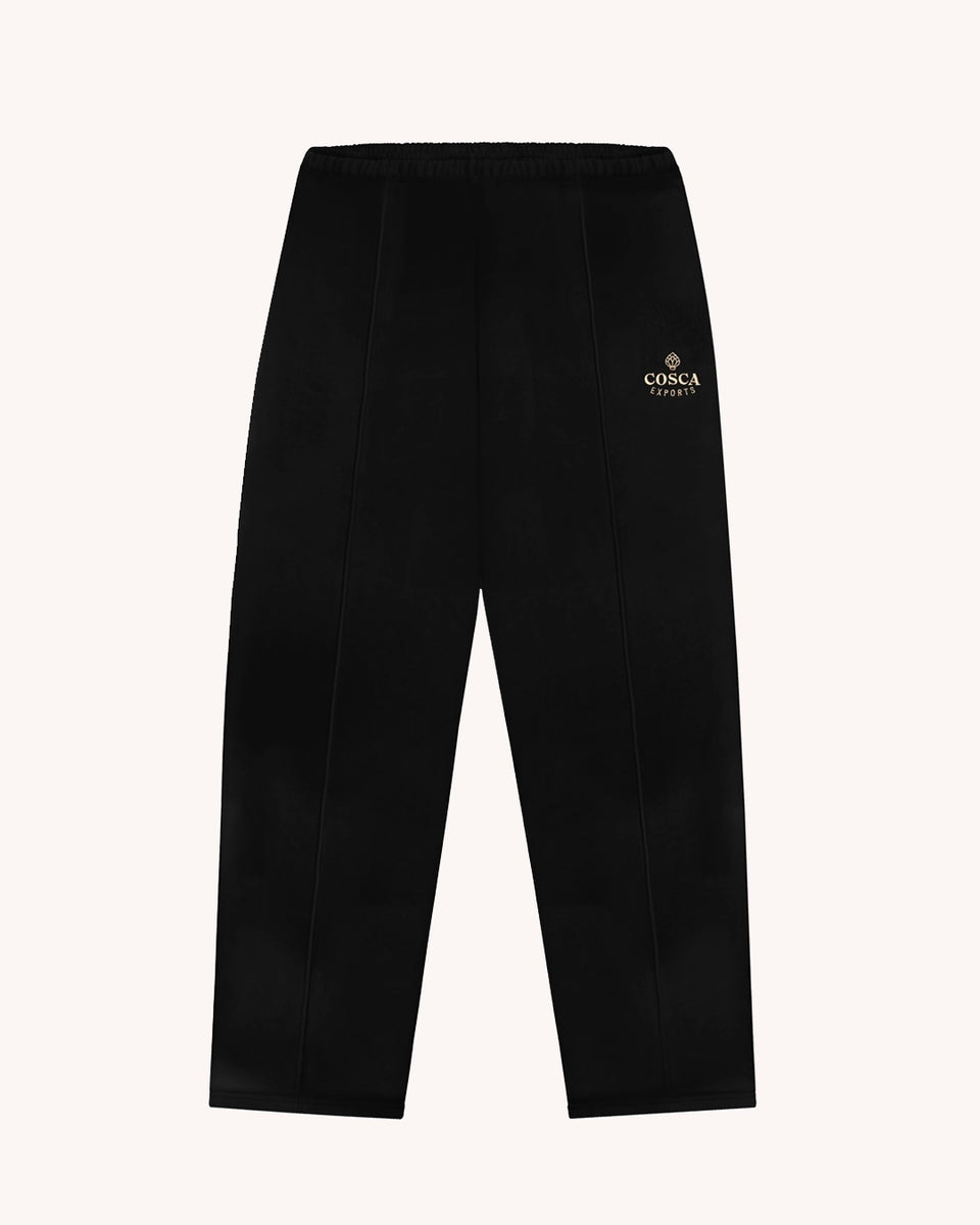 【関税&送料込】Vetements Black Cotton Blend Oversize Sweats VETEMENTS LOGO TAPE COTTON BLEND SWEATPANTS IN BLACK | eBay